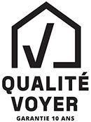 Sceau Qualité Voyer, garantie 10 ans